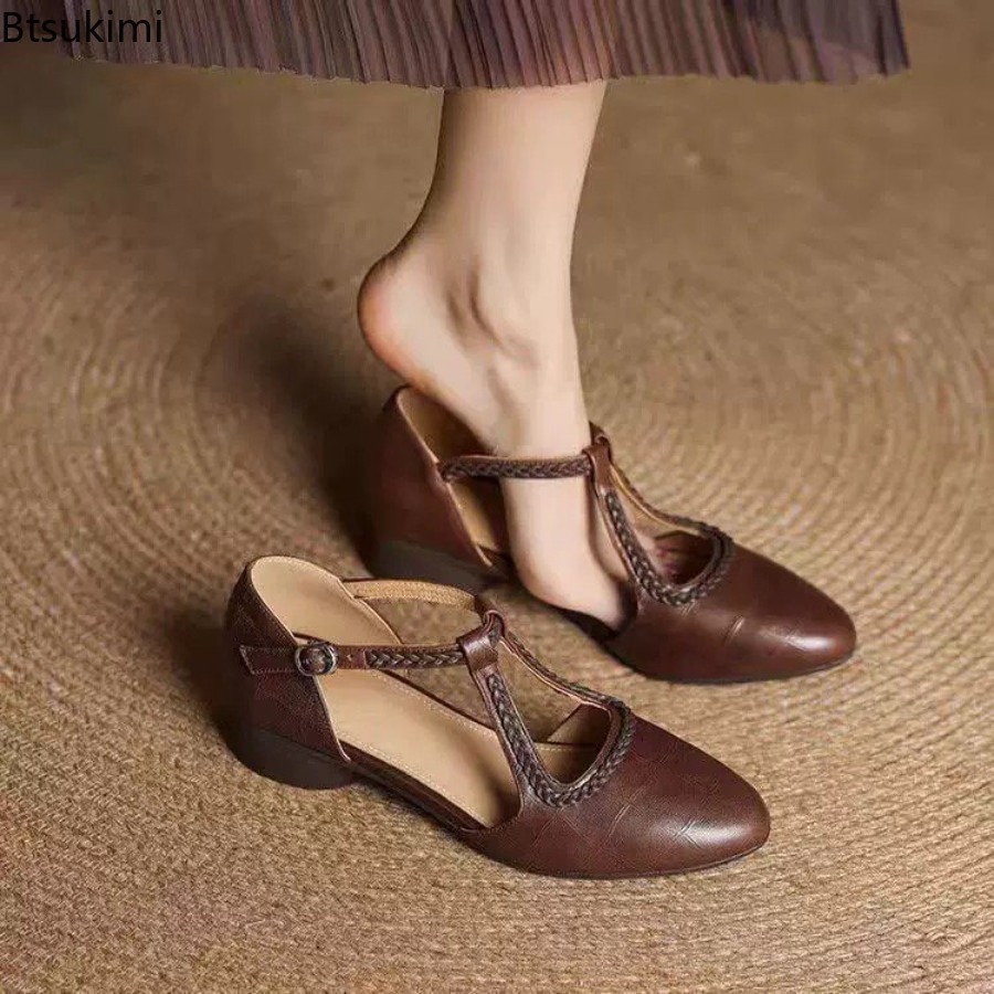 Nowe Letnie Damskie Retro Ażur – Women'S Fashion Shoes recenzja i cena
