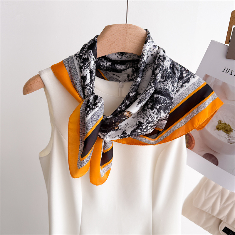 Luksusowe szaliki z nadrukiem  – Women Fashion Necktie recenzja i cena