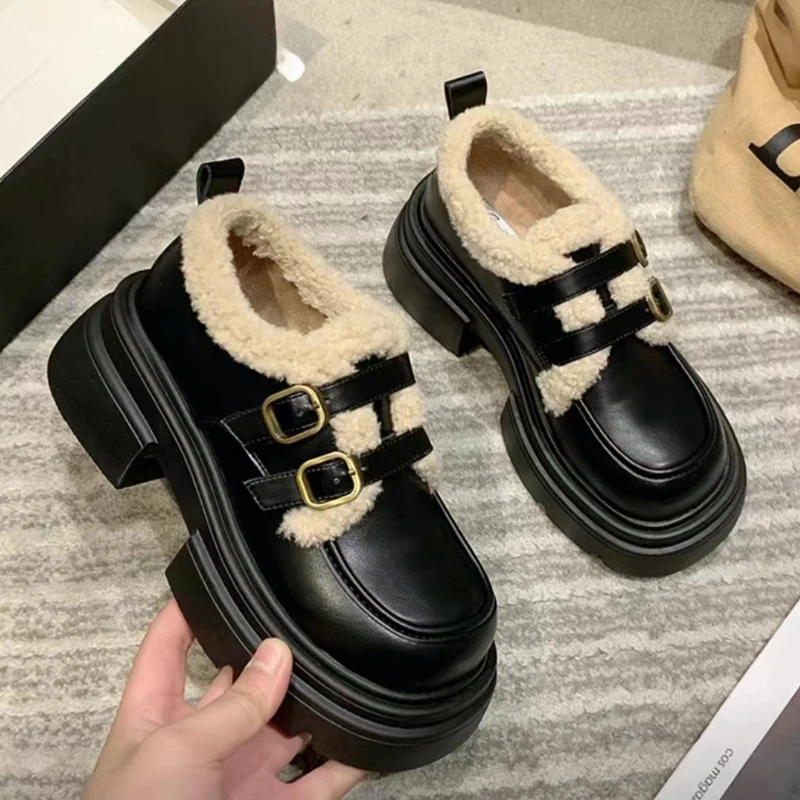 Zimowe skórzane buty damskie w – Women'S Fashion Shoes recenzja i cena