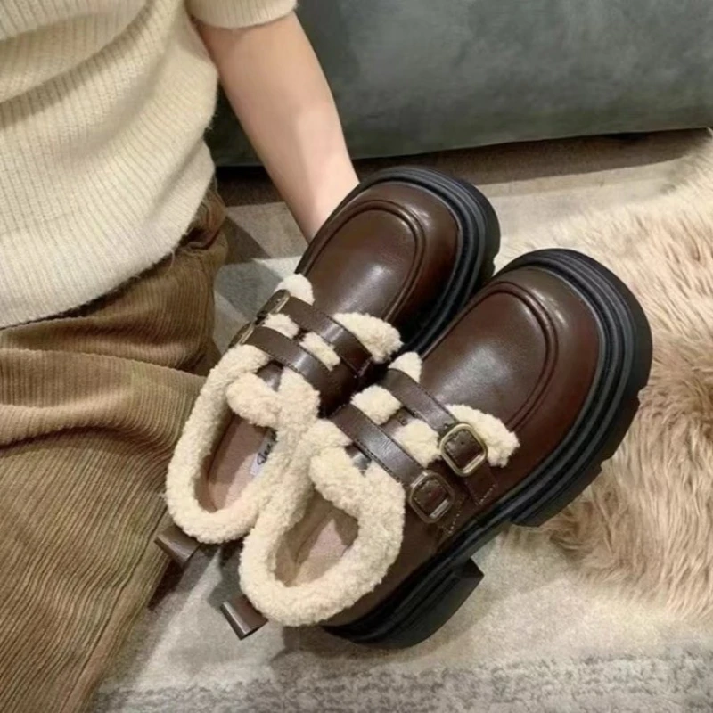 Zimowe skórzane buty damskie w – Women'S Fashion Shoes recenzja i cena